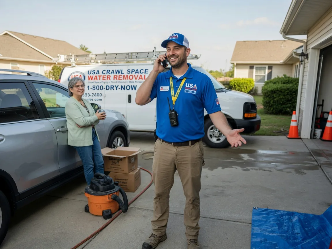 Crawl Space Water Removal Hawkins, TX FAQs
